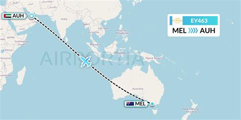 EY463 Flight Status / Etihad Airways ETD463 / EY 463 Flight Tracker.